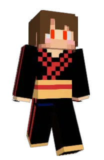 Front of amagoe's skin