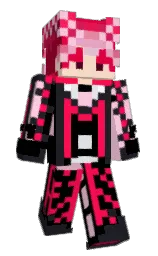 MengJL's Minecraft skin wearing the Menace cape
