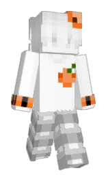white and alto Minecraft skin — Slim model