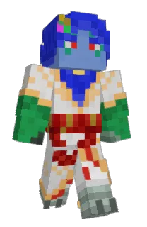 Front of halomanis's skin