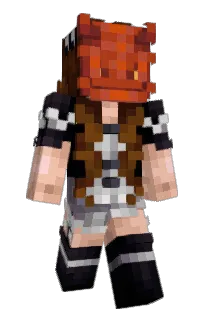 Front of Zvonoc's skin