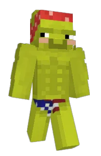 Front of Shrekk's skin