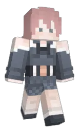 provincial pink and trout Minecraft skin — Classic model