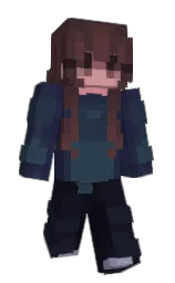 mirage and ebony clay Minecraft skin — Slim model — first worn by ivoryheart