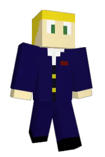 13M Minecraft avatar full body