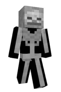 13UCKETMAN Minecraft avatar full body