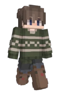 Front of Miyanoki's skin