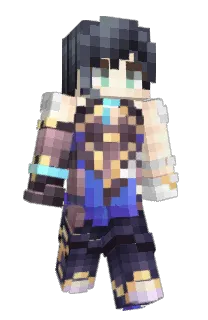 Front of fontaire's skin
