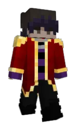 The_duo_gamingYT's Minecraft skin wearing the Hero cape