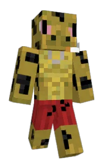 Front of Diavolooi's skin