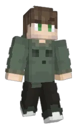 Slimeology's Minecraft skin wearing the Zombie Horse cape