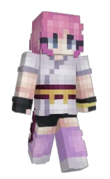 haileymeows's Minecraft skin wearing the Aurora cape