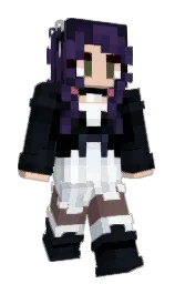 bunker and black Minecraft skin — Slim model — first worn by vinixture