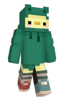 Front of jayaronii's skin