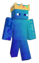 curious blue and mariner Minecraft skin — Classic model