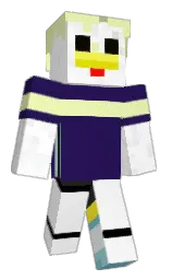 white and jagger Minecraft skin — Classic model