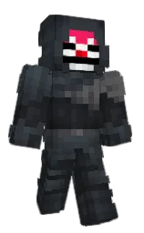 outer space and shark Minecraft skin — Classic model