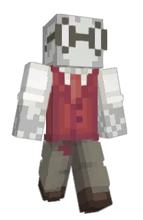 Front of SomeThingz's skin