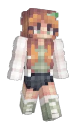 dawn pink and coral tree Minecraft skin — Slim model — first worn by h3y00