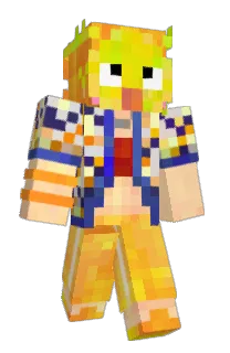 Front of Minecraft skin