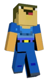 Roaxz_'s Minecraft skin wearing the Vanilla cape
