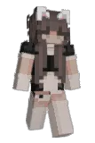 13year Minecraft avatar full body