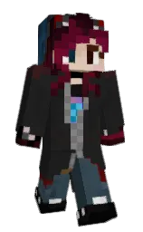 mine shaft and cod gray Minecraft skin — Slim model — first worn by JynxtheFiach