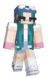 cinderella and paradiso Minecraft skin — Slim model — first worn by aubsidian