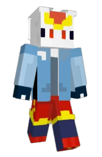 Front of Minecraft skin