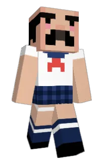 Front of 8AfD8's skin