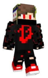 cod gray and red Minecraft skin — Classic model