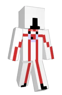 Front of Minecraft skin