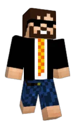DuhlmKiller's Minecraft skin wearing the Vanilla cape