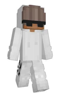 Front of Andrree's skin