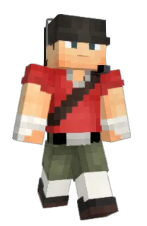 Front of Minecraft skin
