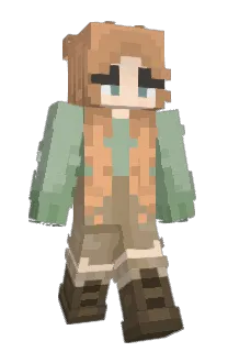 Front of Meskaitis's skin