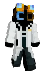 Minecraft-Skin in black und black haze — Modell: Klassisch — zuerst getragen von NightmareXD4769