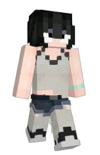 Front of Miskaande's skin