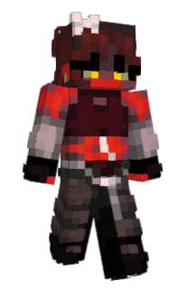 Front of velirium's skin