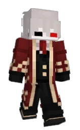 silver rust and heath Minecraft skin — Classic model — first worn by cindl