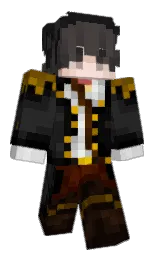 MiruuTon's Minecraft skin wearing the Zombie Horse cape