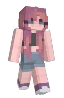 Front of roseredway's skin