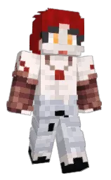 gray suit and chardon Minecraft skin — Classic model