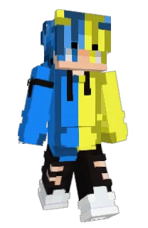 Front of Minecraft skin