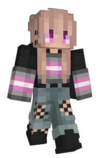 Front of Minecraft skin