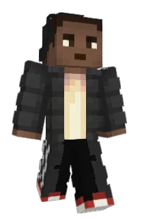 Front of Woolinho's skin