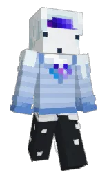 shark and spindle Minecraft skin — Slim model