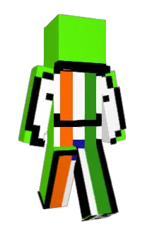 Front of Minecraft skin