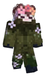 lisbon brown and provincial pink Minecraft skin — Slim model
