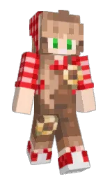 pomegranate and tuft bush Minecraft skin — Slim model — first worn by IMax_Gamez